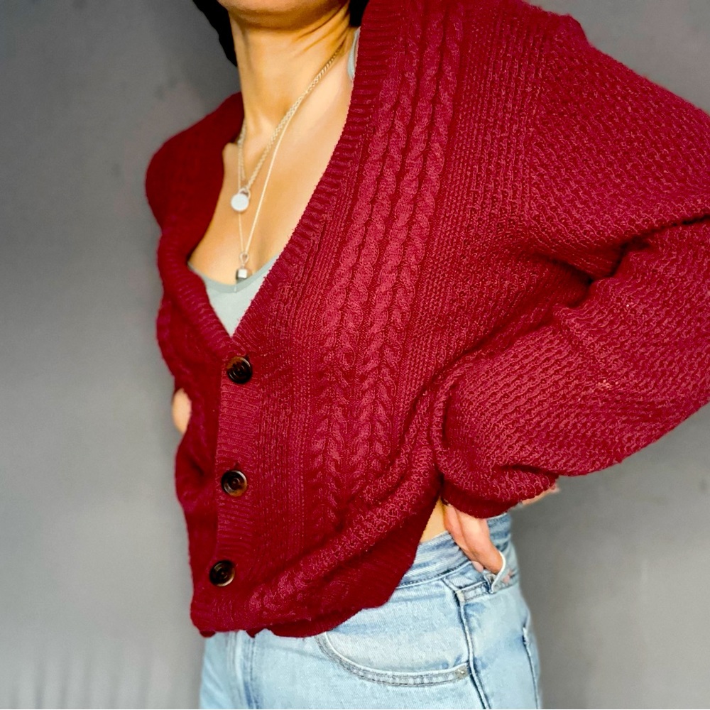 Topman Oversized Cardigan